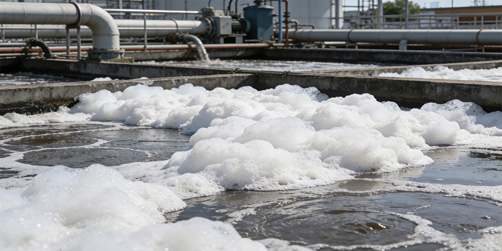 污水处理消泡剂使用场景